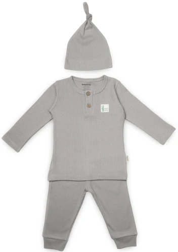 Set din 3 piese BabyCosy Bamboo Grey (3-6L) cumpăra în Chișinau