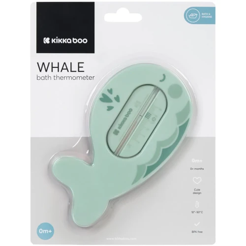 Termometru pentru baie KikkaBoo Whale Mint cumpăra în Chișinau
