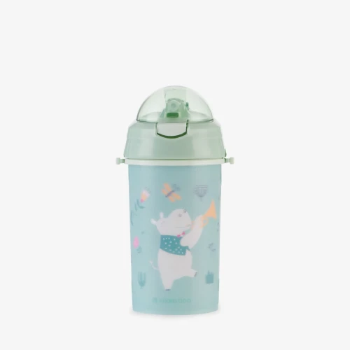 Cană cu pai și curea Kikkaboo Music Fest Mint (8 luni+), 450 ml cumpăra în Chișinau