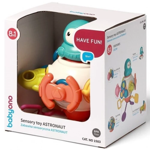 Прорезыватель BabyOno Astronaut Multicolor купить в Кишиневе