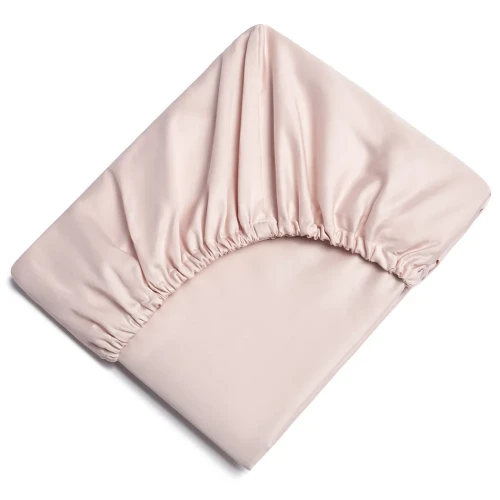 Cearsaf de pat pe elastic Perina Sateen Premium Roz, 120x60 cm cumpăra în Chișinau