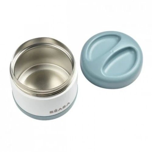 Термос Beaba Thermo-Portion White/Blue 500 мл 6м+ купить в Кишиневе