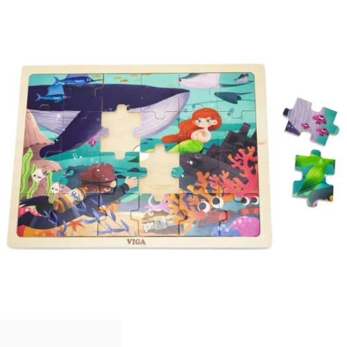 Puzzle din lemn Viga Sea, 24 elemente cumpăra în Chișinau