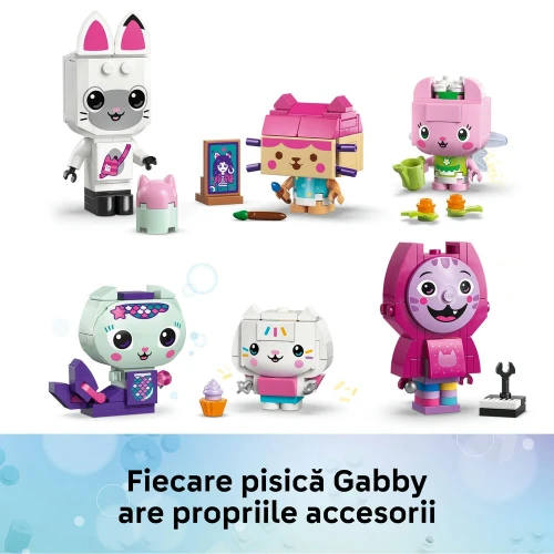 Set construcție Lego Gabby's Dollhouse Gabby's Brick-Built Cat Friends, 324 elemente cumpăra în Chișinau