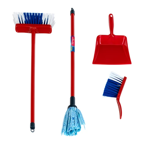 Set de curățenie pentru copii Klein Vileda Junior, cu mătură, mop, perie și făraș cumpăra în Chișinau