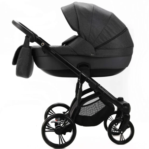 Коляска 2 в 1 Adamex Lanti Dark Grey купить в Кишиневе