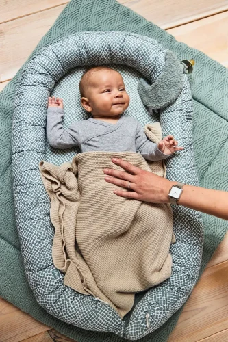 Păturică Jollein Basic Knit Nougat, 100x150 cm cumpăra în Chișinau