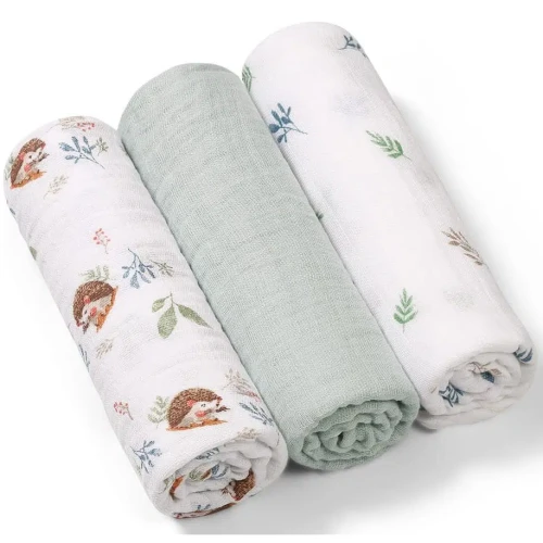 Пелёнки из муслина BabyOno Extra Soft Mint (70x70 см), 3 шт. купить в Кишиневе