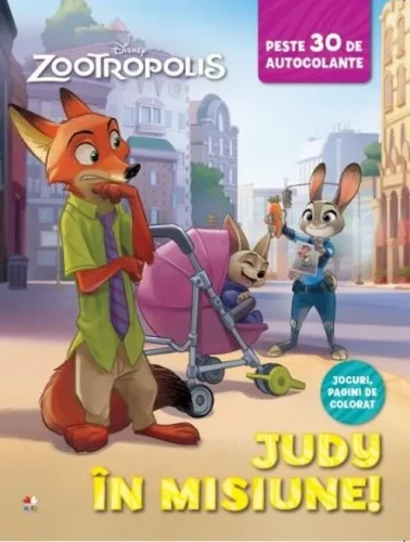 Carte Disney Zootropolis. Judy in misiune. Peste 30 de autocolante cumpăra în Chișinau