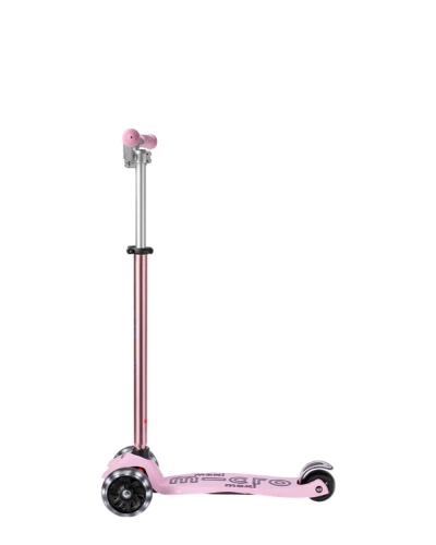 Trotinetă Micro Maxi Deluxe Pro LED Rose cumpăra în Chișinau