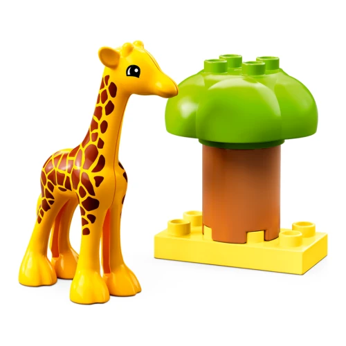 Set construcție Lego Duplo Wild Animals of Africa 10971, 10 elemente cumpăra în Chișinau