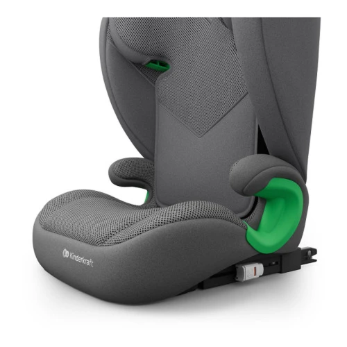 Автокресло 100-150 см (i-Size) Isofix KinderKraft Junior Fix 2 Plus Grey купить в Кишиневе