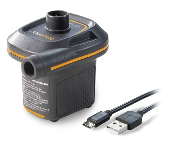 Электрический воздушный насос Intex Mini QuickFill USB, 5 В, 3 насадки купить в Кишиневе