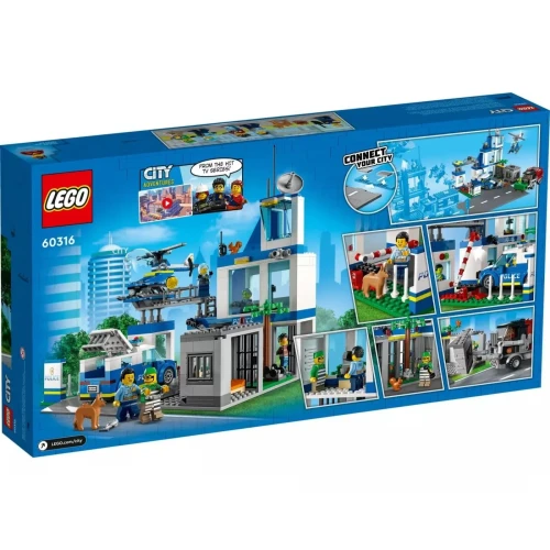 Set construcție Lego City Police Station, 668 elemente cumpăra în Chișinau