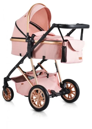 Коляска 2 в 1 трансформер Moni Midas Pink купить в Кишиневе