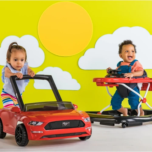 Ходунок 4 в 1 Bright Starts Ford Mustang Red купить в Кишиневе