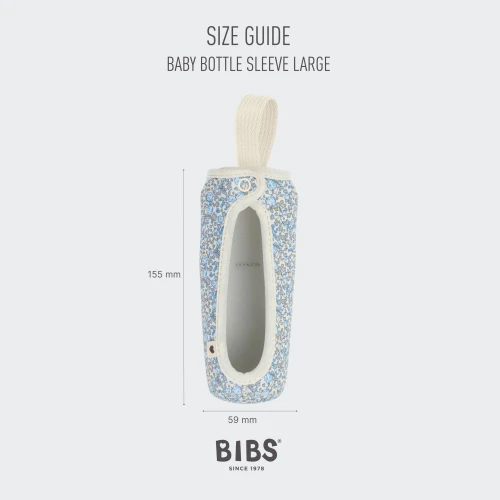 Husă pentru biberon din sticlă Bibs Liberty Large Eloise Blush cumpăra în Chișinau