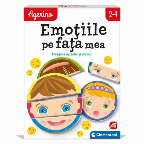Развивающие карточки Clementoni Эмоции на моем лице купить в Кишиневе
