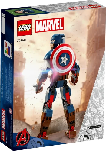 Set construcție LEGO Marvel Captain America Construction Figure, 310 elemente cumpăra în Chișinau