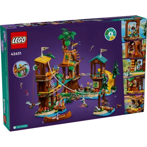 Конструкторы Lego Friends Adventure Camp Tree House, 1128 элементов купить в Кишиневе