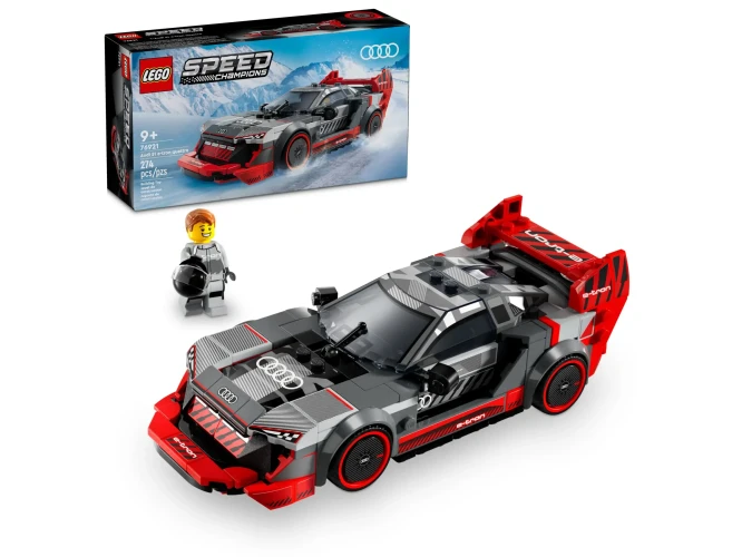 Set construcție Lego Speed Champions Audi S1 E-Tron Quattro, 274 elemente cumpăra în Chișinau