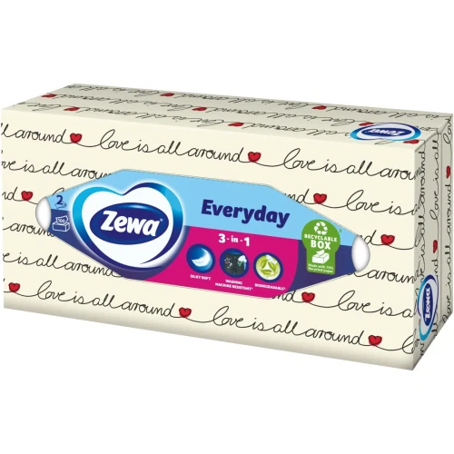 Servetele uscate Zewa Everyday in sort. (3 straturi), 100 buc. cumpăra în Chișinau
