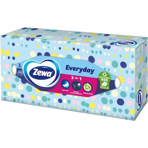 Servetele uscate Zewa Everyday in sort. (3 straturi), 100 buc. cumpăra în Chișinau