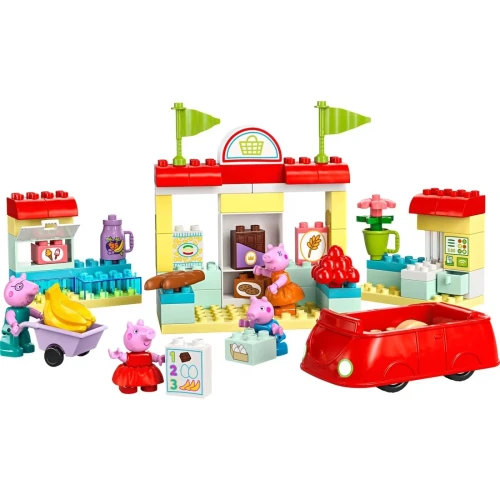 Set construcție Lego Duplo Peppa Pig Supermarket, 70 elemente cumpăra în Chișinau