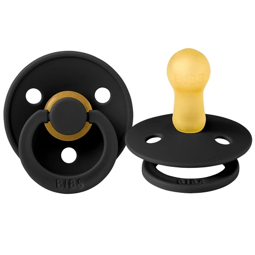 Suzeta rotunda din latex Bibs Colour Black 6-18 luni cumpăra în Chișinau