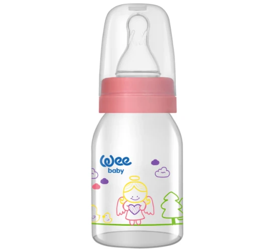 Бутылочка стеклянная для младенцев Weebaby, 125 мл купить в Кишиневе