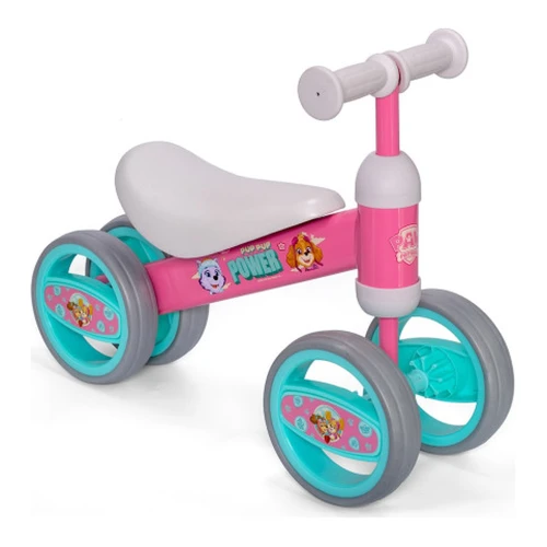 Bicicletă fără pedale cu 4 roți Seven Paw Patrol Girls, roz cumpăra în Chișinau