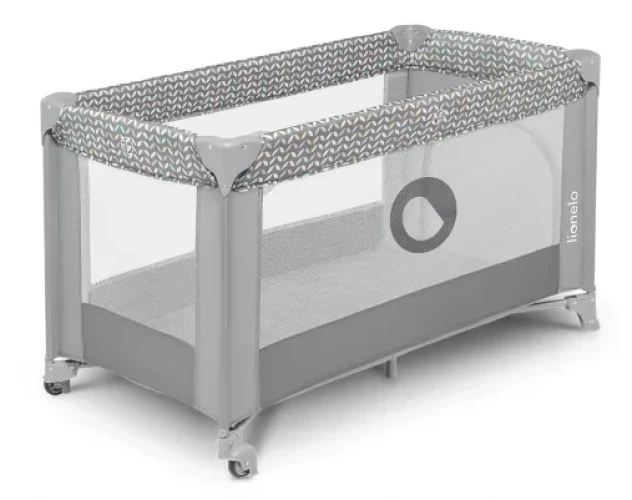 Кроватка манеж Lionelo Stefi Grey Concrete купить в Кишиневе