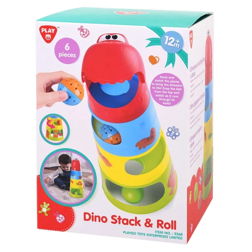 Пирамида PlayGO Dino Stack & Roll купить в Кишиневе