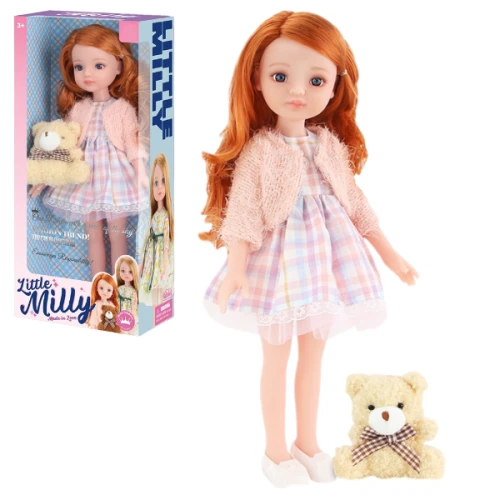 Păpușa Essa Toys Mica Milly cu ursulețul de pluș, 35 cm cumpăra în Chișinau