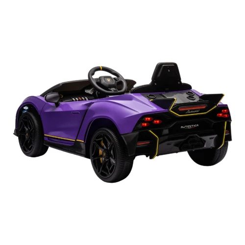Mașinuță electrică Kids Car Lamborghini Autentica, 12V, 4 motoare, violet cumpăra în Chișinau