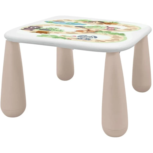 Măsuță cu scaun Maltex Luna Nature Buddies White Beige cumpăra în Chișinau