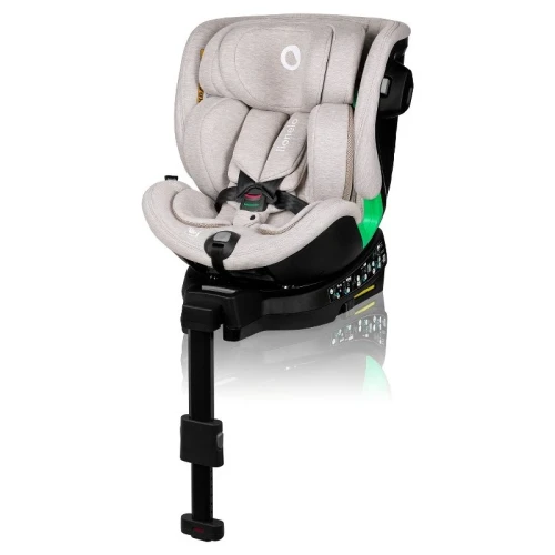 Scaun auto 40-150 cm (I-Size) Isofix Lionelo Harmony Beige Sand Bamboo, rotativ 360 cumpăra în Chișinau
