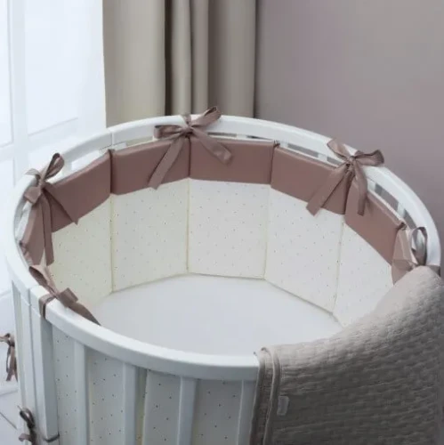Lenjerie de patut 6 piese Perina Bambino Oval Cappuccino cumpăra în Chișinau