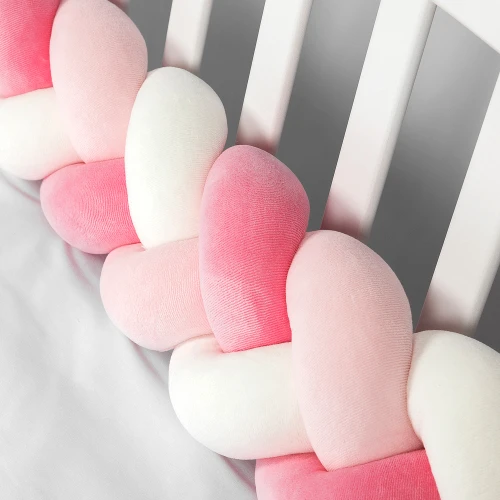 Apărătoare pătuț PernaMea Cosiță Lila (1 piesă), 120x15 cm cumpăra în Chișinau