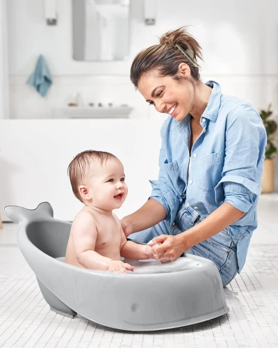 Умная ванночка Skip Hop Moby Grey, 70 см купить в Кишиневе