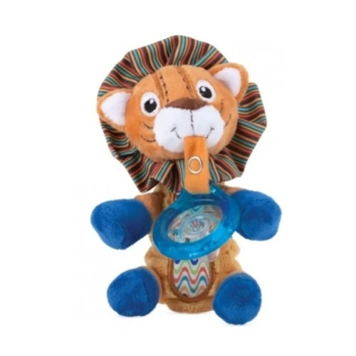 Пустышка круглая силиконовая Nuby Cherry игрушкой 0 мес+ купить в Кишиневе
