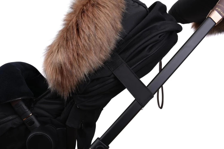 Husă de iarnă pentru cărucior Cottonmoose Alaskan Footmuf Black, 110x50 cm cumpăra în Chișinau