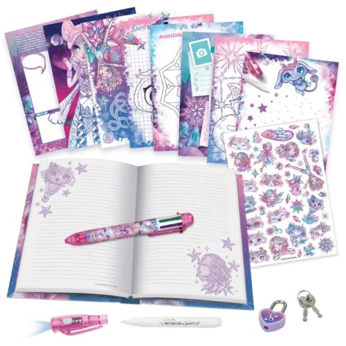 Набор для творчества Nebulous Stars Секретный дневник с аксессуарами - Estrelia купить в Кишиневе
