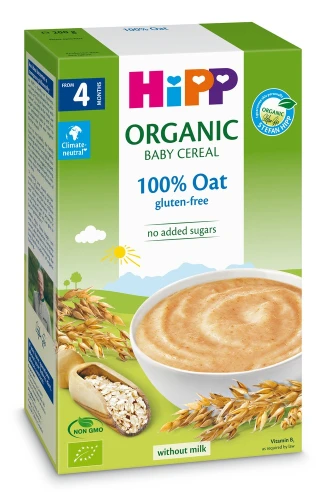 Каша HiPP овсяная безмолочная (4 мес. +), 200 г купить в Кишиневе