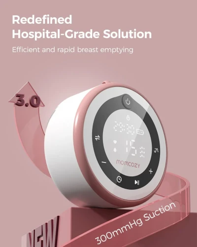 Pompa de sân electrică dubla Momcozy V1 Pro Red cumpăra în Chișinau