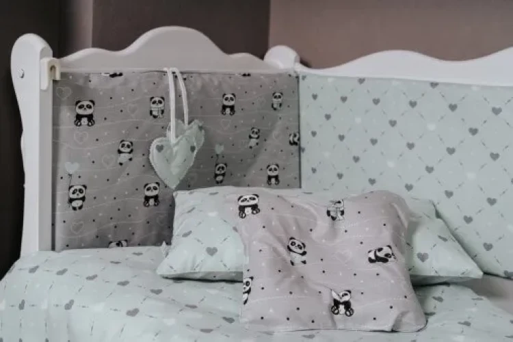 Aparatoare patut (120x60 cm) PernaMea Baby Panda cumpăra în Chișinau