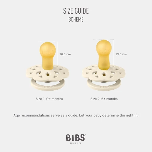 Suzetă rotundă din latex Bibs Boheme Dusky Lilac Ambalaj premium, 0-6 luni cumpăra în Chișinau