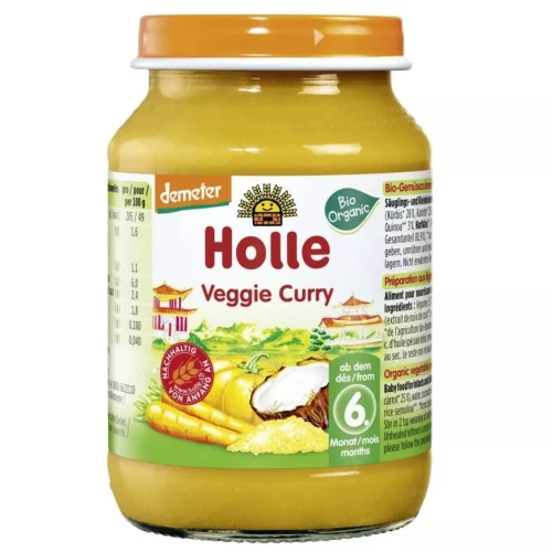 Piure Holle din curry de legume (6 luni+) 190 g cumpăra în Chișinau