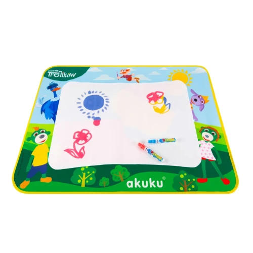 Коврик для рисования водой Akuku Treflik Family купить в Кишиневе