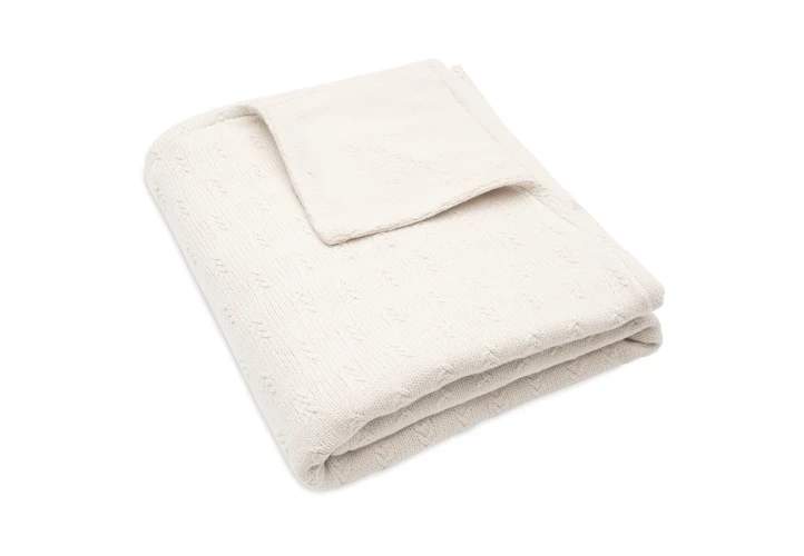 Păturică Jollein Grain Knit Oatmeal/Velvet, 100x150 cm cumpăra în Chișinau